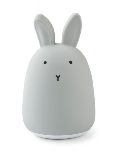 Lámpara de noche grande Jimbo - modelo Rabbit, color azul nube