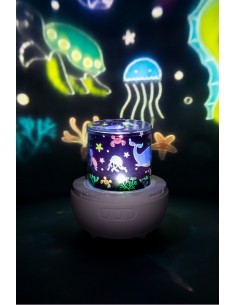 Lámpara de noche proyectora musical Lumi 2