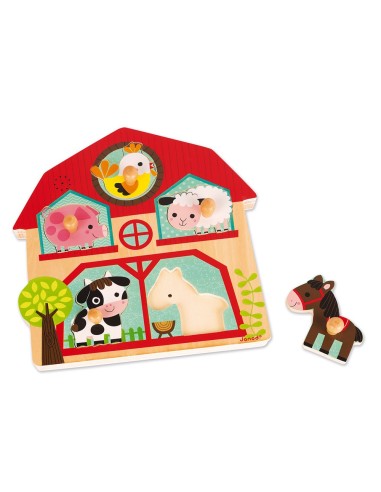 Puzle encajable musical