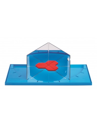 Set de piezas y espejos con ángulo para crear simetrías Junior Geoland