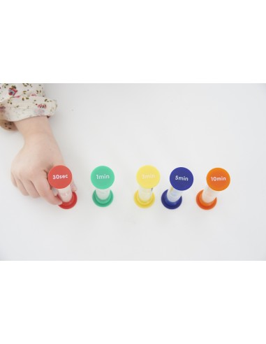 Set de 5 relojes de arena