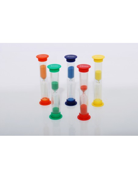 Set de 5 relojes de arena