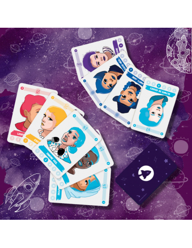 Juego de las 7 familias inspiradoras: grandes mujeres