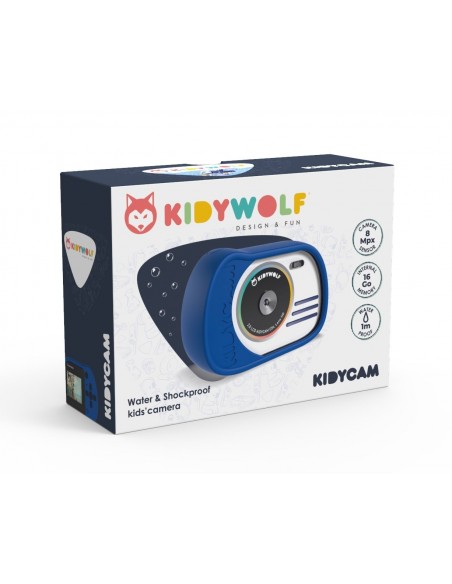 Cámara de fotos Kidycam azul