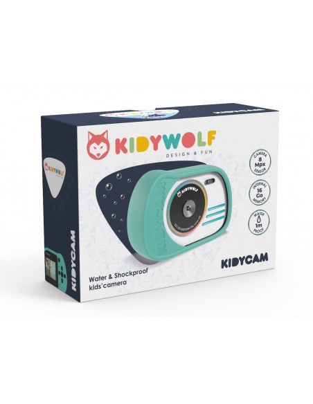 Cámara de fotos Kidycam cian