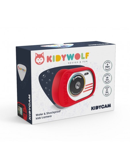 Cámara de fotos Kidycam rojo
