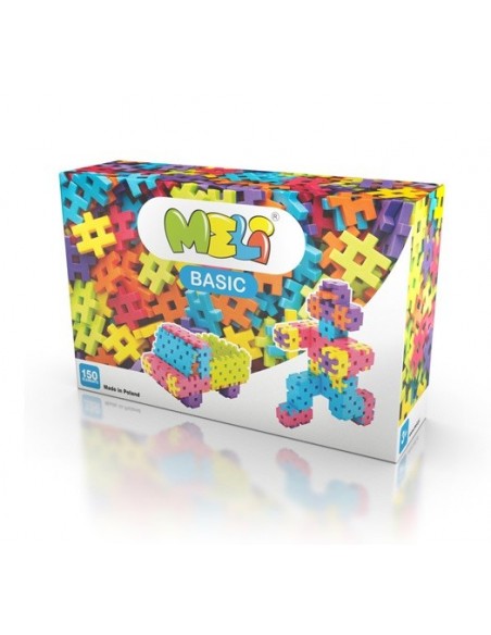 Bloques de construcción Meli Basic, 150 piezas