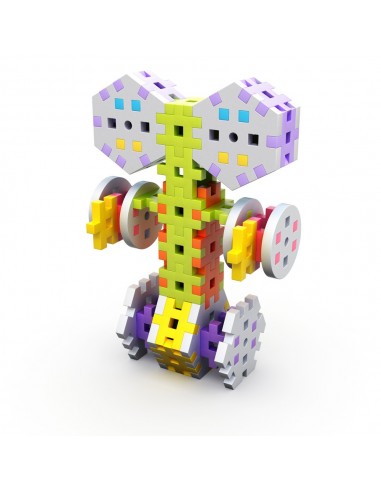 Bloques de construcción Meli Basic Constructor, 200 piezas