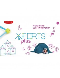 Set de construcción XForts, 85 piezas