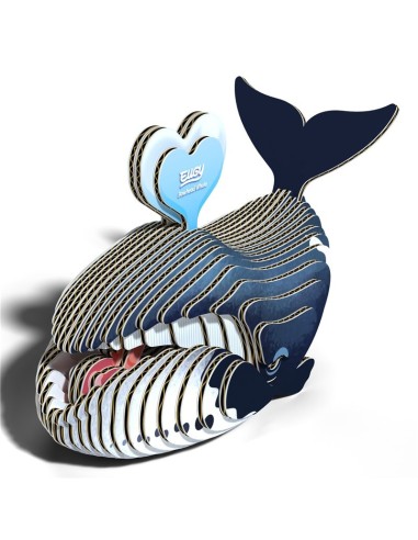 Eugy puzle 3D Ballena de Groenlandia