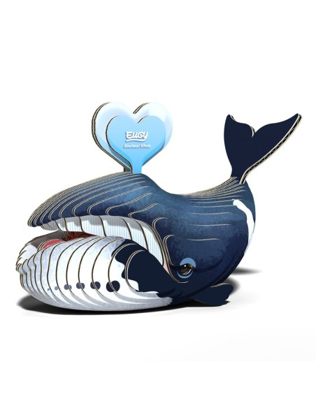 Eugy puzle 3D Ballena de Groenlandia