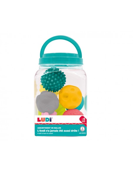 Surtido 8 pelotas sensoriales