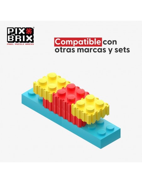 Pack de 500 piezas Pix Brix, amarillo