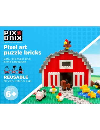 Pack de 500 piezas Pix Brix, violeta