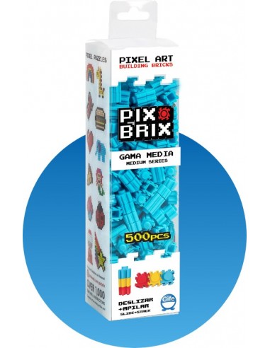 Pack de 500 piezas Pix Brix, azul