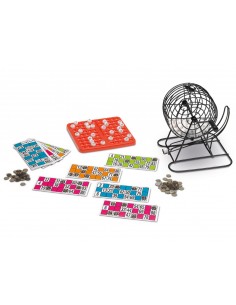 Bingo con bombo de metal 2