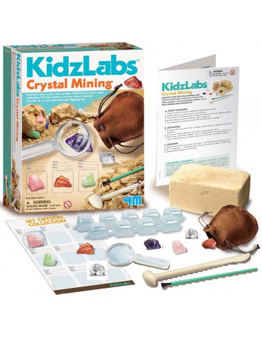 KidzLabs minería cristalina