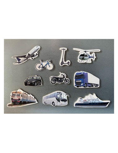 Piezas magnéticas de bambú de Medios de transporte