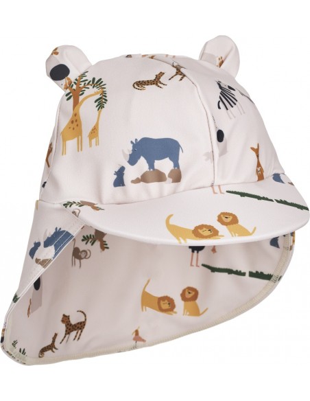 Gorra anti-UV Senia - modelo All Together, color arena