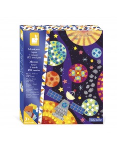 Set de mosaicos del espacio