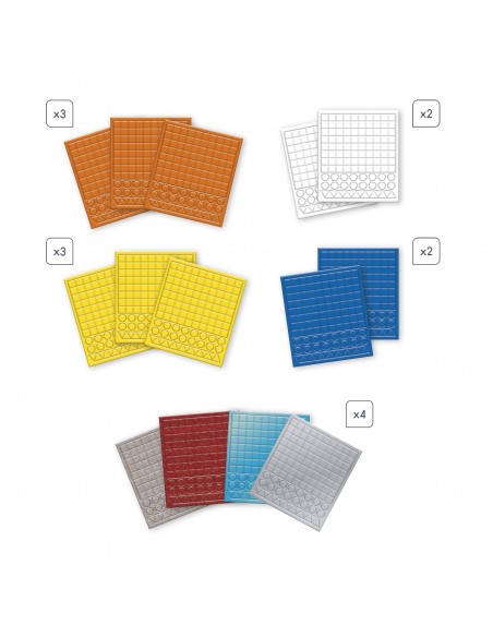 Set de mosaicos del espacio