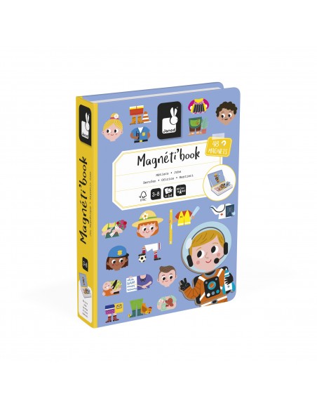 Juego magnético Magneti'book Oficios