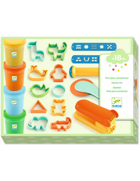 Set de pasta de moldear y accesorios