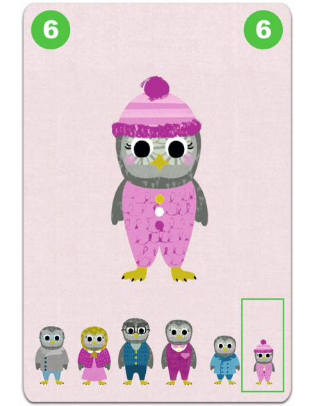 Juego de cartas Familou