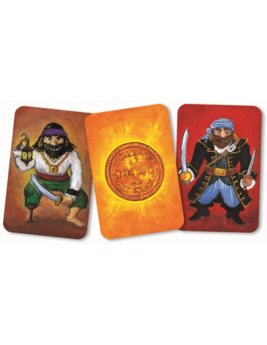 Juego de cartas Piratatak