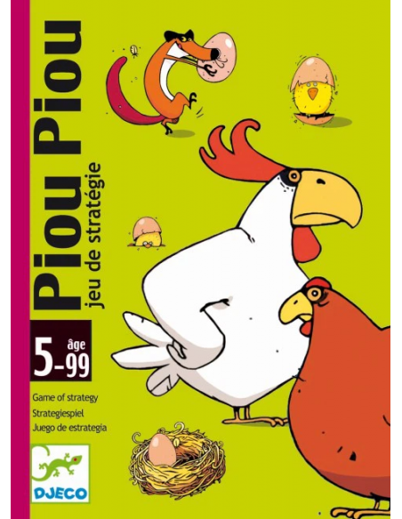 Juego de cartas Piou Piou