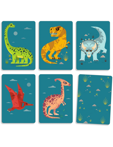 Juego de cartas Dino Draft