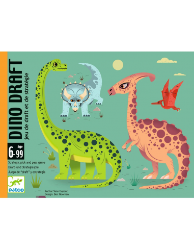 Juego de cartas Dino Draft