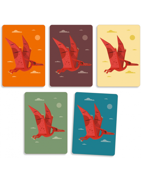 Juego de cartas Dino Draft