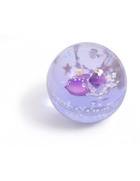Pelota saltarina ballenas, colección Pequeñas Maravillas