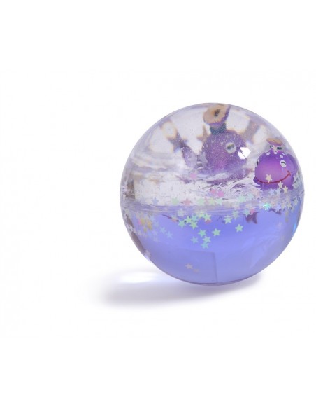 Pelota saltarina ballenas, colección Pequeñas Maravillas