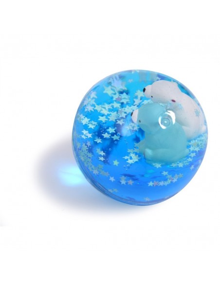 Pelota saltarina osos, colección Pequeñas Maravillas