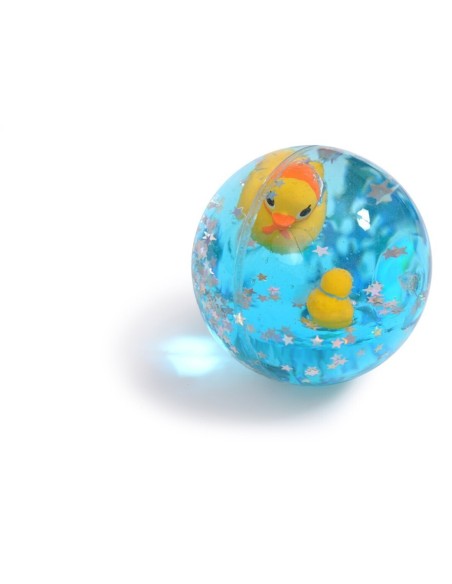 Pelota saltarina patos, colección Pequeñas Maravillas