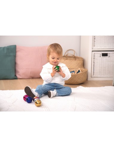 Pelotas misteriosas reflectivas de colores