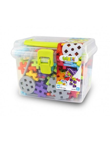 Bloques de construcción Meli Basic Constructor, 250 piezas