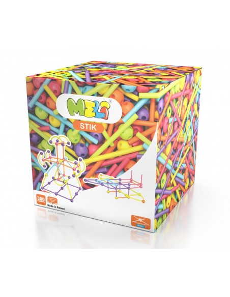 Bloques de construcción Meli Stik, 300 piezas