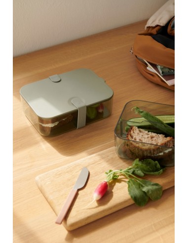 Fiambrera grande Carin, color verde