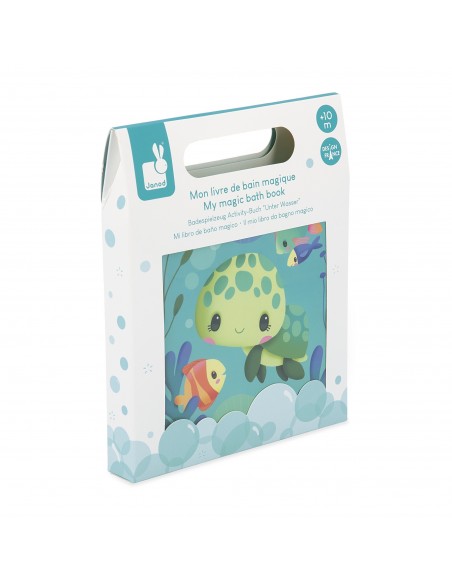 Libro de baño La vida mágica de las tortugas