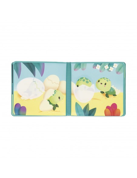 Libro de baño La vida mágica de las tortugas