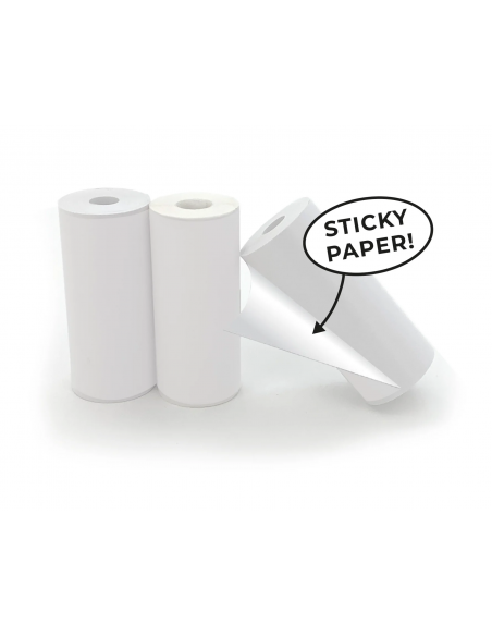 Recarga de 3 rollos de papel adhesivo para cámara de fotos Artist