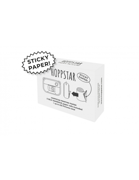 Recarga de 3 rollos de papel adhesivo para cámara de fotos Artist