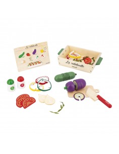 Set de ratatouille de madera 2