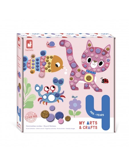 Set de pegatinas redondas