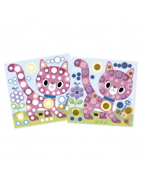 Set de pegatinas redondas