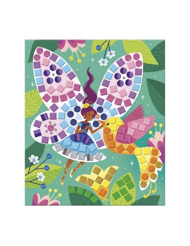 Set de mosaicos de princesas y hadas