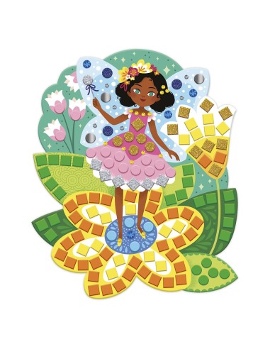 Set de mosaicos de princesas y hadas